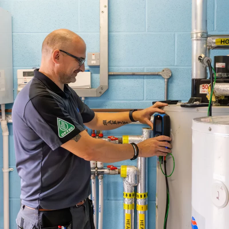 Checking a School Boiler