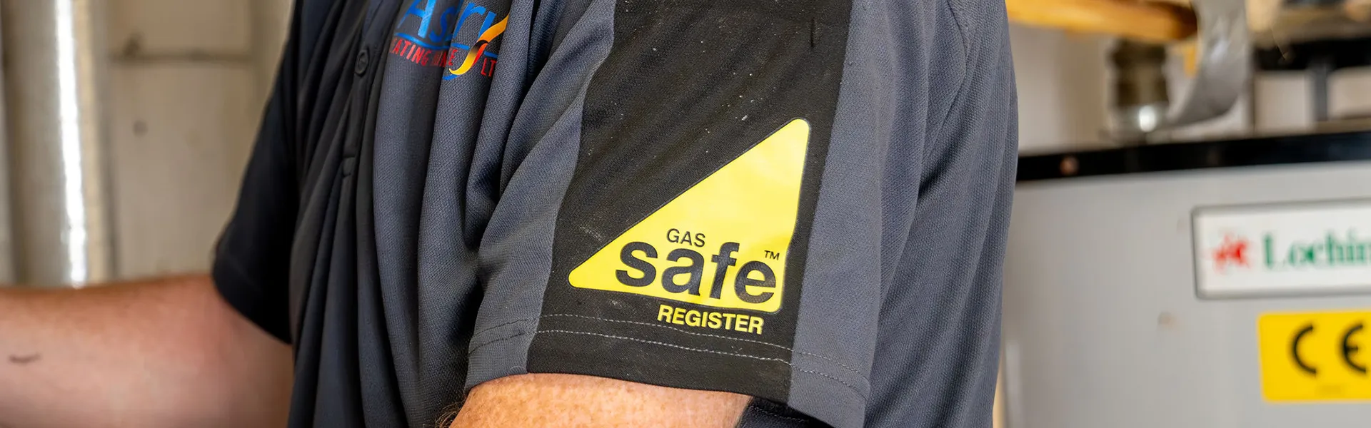 Asbury Heating Shirt with Gas Safe