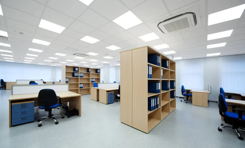 Ceiling Air Conditioner in a Office