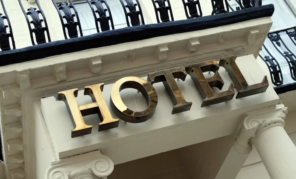 Hotel Sign
